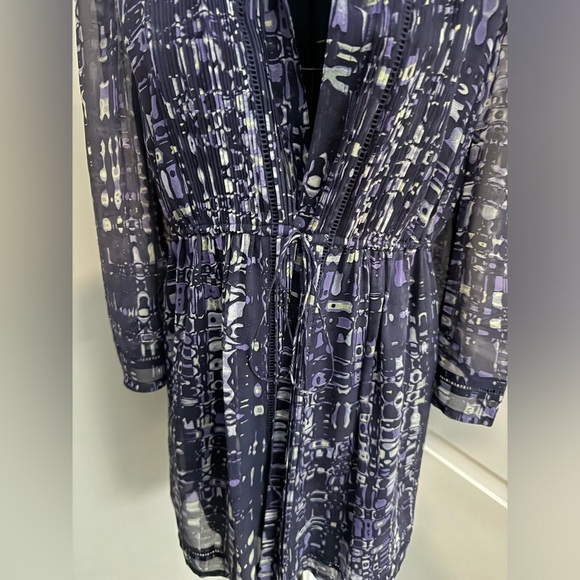 Tahari Arthur Levine Multicolored Printed Lightweight Jacket in Size 6 - Picture 2 of 10